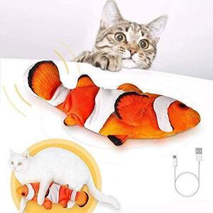  cat toy move fish electric fish cat for soft toy move fish toy bear flea 