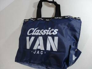 ★送料無料!! VAN JACKET Classics ヴァンヂャケット 折り畳みポケッタブルトートバック★ 