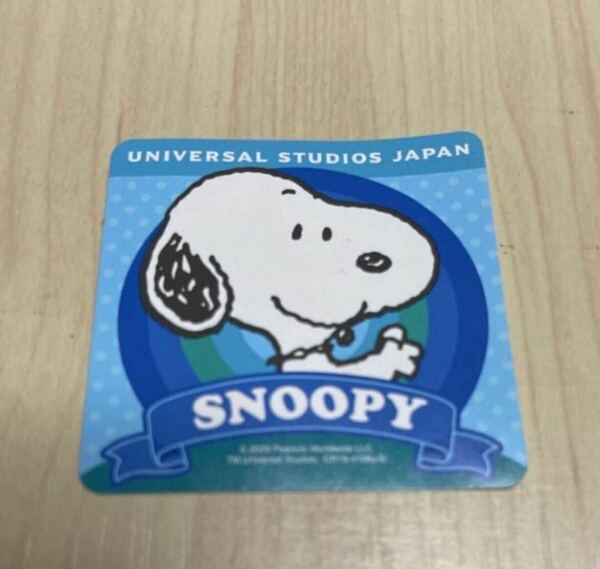 USJ 限定 非売品 スヌーピー ステッカー シール SNOOPY ユニバ ユニバーサルスタジオジャパン