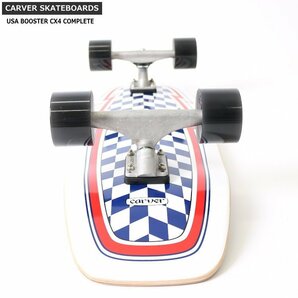 新品！1円～最低落札なし！Carver カーバー スケートボード 30.75インチ USA BOOSTER ユーエスエー ブースター CX4 コンプリートの画像8