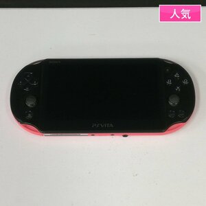 gV056a [動作未確認] SONY PSVITA 本体のみ PCH-2000 ピンクブラック PlayStationVita | ゲーム X