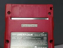 gL150a [訳あり] GBC ゲームボーイカラー レッド 本体のみ / GAMEBOY COLOR | X_画像5