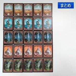 sA099q [まとめ] MTG アングルード UGL フルアート 基本土地 各5枚 計25枚