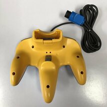 gV007b [動作品] N64 ピカチュウ Nintendo 64 ブルー&イエロー 本体 コントローラー ACアダプター AVケーブル | ゲーム X_画像4