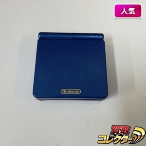 gQ966a [訳あり] Nintendo GBASP ゲームボーイアドバンスSP アズライトブルー 本体のみ | X