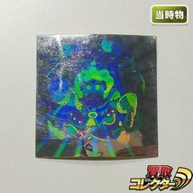 sC203s [当時物] ロッテ 旧ビックリマン チョコ版 6弾 ヘッド ブラックゼウス ホログラム_画像1