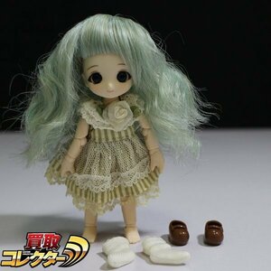 mBM416a [欠品あり] DOLLCE ミニスウィーツドール バニラ ミントグリーンヘア あまむす / オビツ11 | L