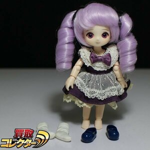 mBM419a [欠品あり] DOLLCE ミニスウィーツドール ディル 女の子仕様 パープルツインテ あまむす / オビツ11 | L