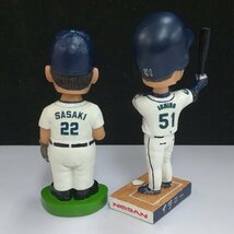 mO170b [人気] MLB ボブルヘッド シアトル・マリナーズ イチロー MVP 記念 2001 佐々木主浩 2001 球場配布 | フィギュア U_画像5