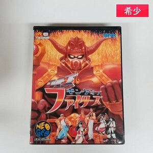 gA035a [ box opinion have ] NEOGEO soft quiz King *ob* Fighter z/ Neo geo ROM cassette | game X