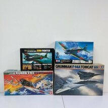 mJ284d [難あり] デカール欠品 タミヤ 1/32 F-14A トムキャット Ver.'94 零戦52型 バンダイ 1/24 紫電改 他 | プラモデル H_画像1