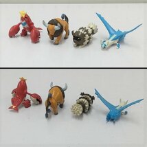 mK029a [ジャンク] TOMY ポケモン モンコレ ケンタロス チルタリス ハッサム シザリガー ポチエナ ジグザグマ 他 | フィギュア H_画像6