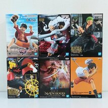 mJ296c [未開封] ONE PIECE BATTLE RECORD COLLECTION ルフィ ギア5 ゾロ おそばマスク MANHOOD ロジャー 他 | ワンピースフィギュア T_画像1