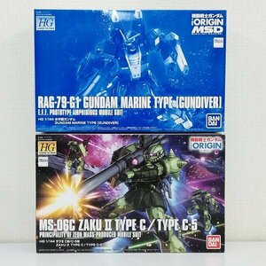 mJ293b [未組立] HG 1/144 水中型ガンダム ザクⅡ C型/C-5型 / THE ORIGIN | ガンプラ M