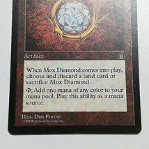 sB542s [人気] MTG モックス・ダイアモンド Mox Diamond ストロングホールド STH 英語版_画像7