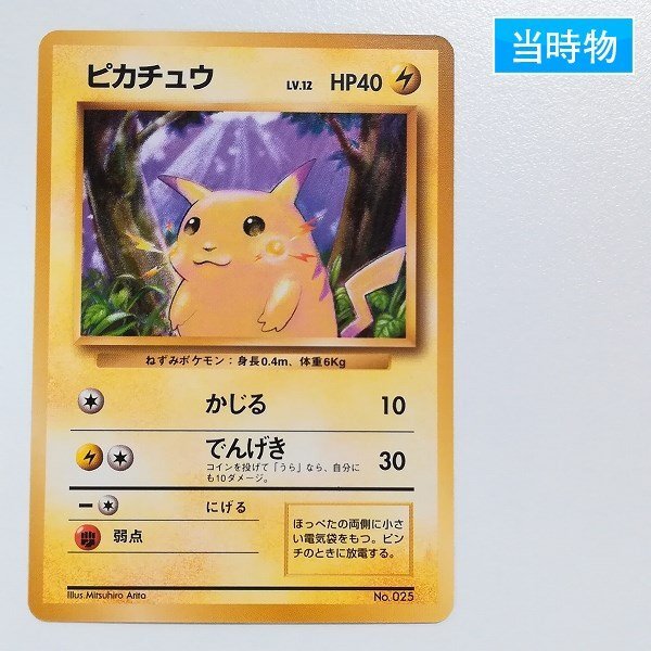 2024年最新】Yahoo!オークション -ポケモンカード 旧 ピカチュウの中古