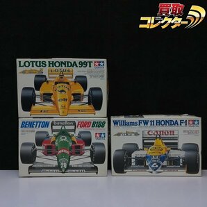 mT807b [難あり] 未組立 タミヤ 1/20 ウィリアムズ・ホンダF-1 '86チャンピオンマシン ロータスホンダ 99T 他 | プラモデル Fの画像1