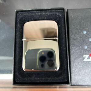 着火確認済み ZIPPO ライター シルバー 鏡面 ジッポ かっこいい シンプル おしゃれ 銀の画像2