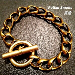 【Puttan Sweets】真鍮ビーセルフィッシュブレスレット308