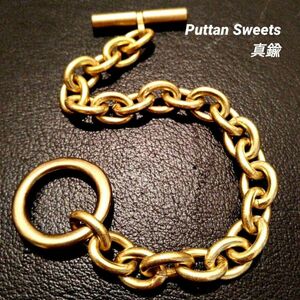 【Puttan Sweets】真鍮サークルオーヴァルブレスレット309