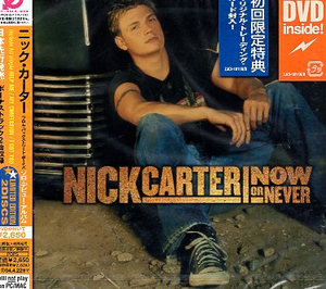 ■ ニック・カーター ( バックストリート・ボーイズ )[ ナウ・オア・ネヴァー ] 新品未開封 初回盤トレーディングカード封入 CD+DVD 即決♪