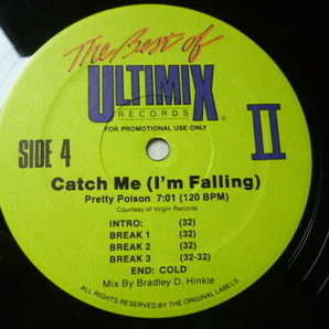 Pretty Poison / Catch Me (I'm Falling) 激アッパーレアULTIMIX 12EP The 1987 Flashback Medley (Part 1) 収録 試聴の画像3