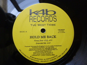 The West Tribe / Hold Me Back アッパー・トライバル HOUSE 12 アグレッシブ・サウンド　試聴