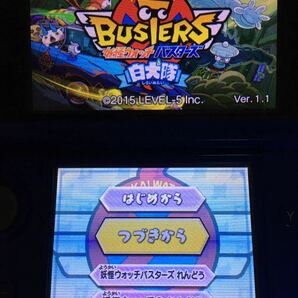 ★送料180円★動作OK★ 任天堂 ニンテンドー 3DS 妖怪ウォッチバスターズ 白犬隊 ソフト Nintendo 3DSの画像2