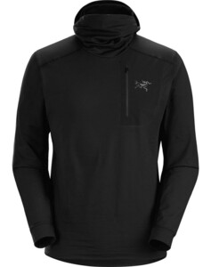  Arc'teryx RHO LT HOODY アークテリクス ロー フーディ フーディー バラクラバ インナー S　 / smith ak patagonia burton r1 houdini