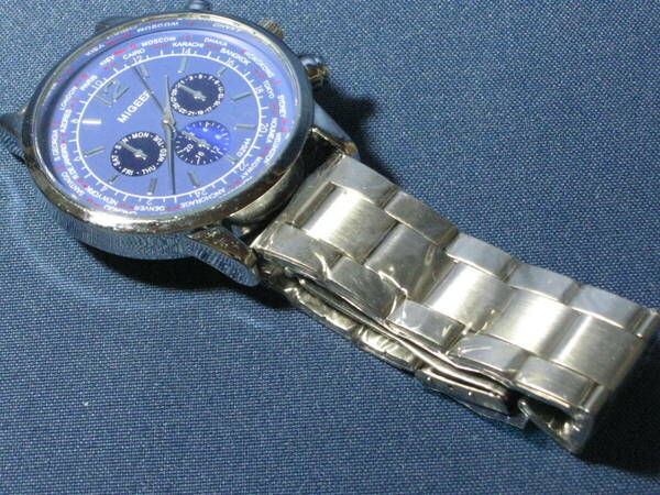 【新品】②アナログ３針腕時計 電池あり　送料無料
