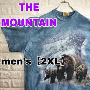 B655【THE MOUNTAIN】半袖Tシャツ【メンズ2XL】