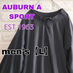 A903【AUBURN A SPORT】プルオーバー Vネック 長袖【メンズL