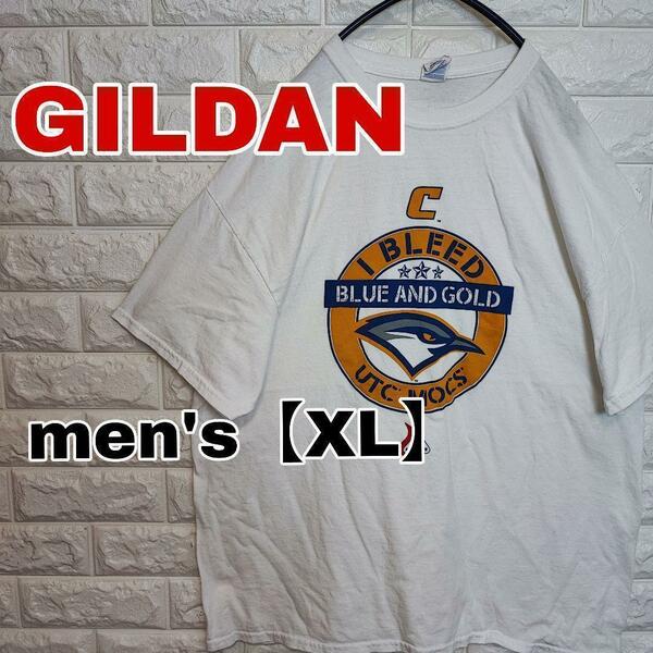 A597【GILDAN】チャタヌーガモックス　半袖プリントTシャツ【メンズXL】