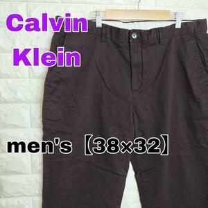 A925【 Calvin Klein】テーパードパンツ【メンズ38×32】