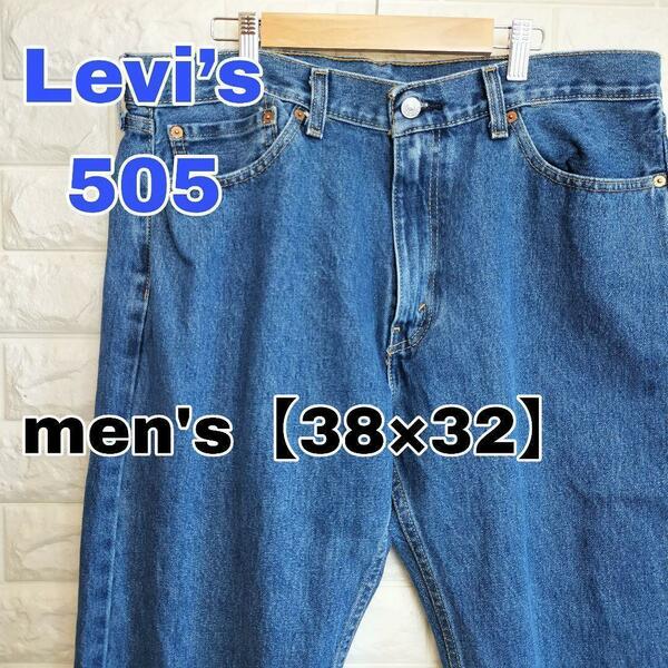 B270【Levi’s505】デニムジーンズ【メンズ38×32】