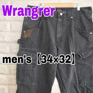 B568【Wrangler】ペインターパンツ【メンズ34×32】