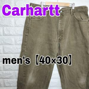 B558【Carhartt】デニムジーンズ【メンズ40×32】