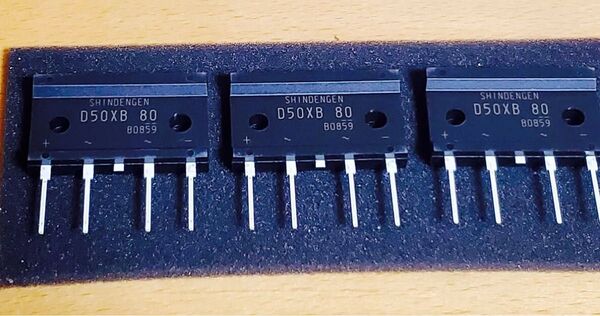 新電元工業 / ブリッジ ダイオード 800V, 50A / D50XB80
