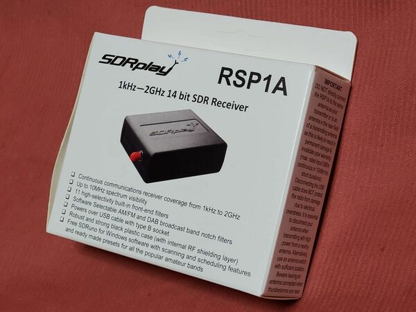 【新品・未開封】SDRplay RSP1A SDR受信機