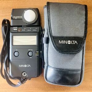 Minolta ミノルタ Flash Meter IV Light Meter 照度計 フラッシュ照度計 動作未確認 現状品の画像1