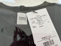 送料無料◆ 布袋寅泰 TOMOYASU HOTEI × TAKEO KIKUCHI コラボ 『 Gマーク Tシャツ 』Lサイズ◆黒 ブラック　タケオキクチ_画像4