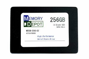 256GB SSD 2.5インチ SATA3 TLCメモリーセル採用 アルミ合金筐体 内蔵SSD 3年保証 番号付メール便発送