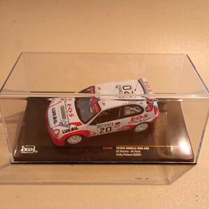 【送料込】1/43 イクソ カローラ　WRC #20 ラリーフィンランド　2000 マルコマーティン ixo