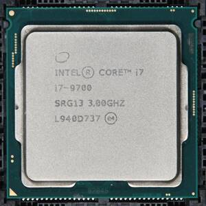 動作保証★CPU SRG13 (Intel Core i7-9700) 3.00GHz LGA1151★021