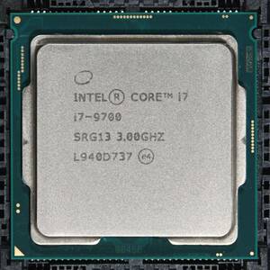 動作保証★CPU SRG13 (Intel Core i7-9700) 3.00GHz LGA1151★024