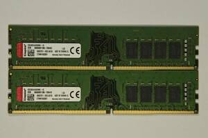 動作保証★メモリー PC4-21300 DDR4-2666 32GB(16GBx2)Kingston エラー無★018