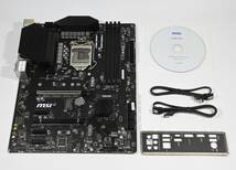 動作保証★マザーボード ATX MSI Z490-S01 LGA1200 付属品付★026_画像1