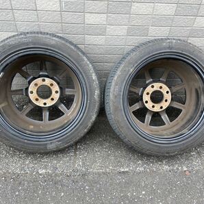 美品 スタンスマジック #270 14インチ PCD100-4H マルチ 6j +38 ホイール 4本セット 165/55r14 タイヤ付き 深リム 段リム の画像7