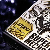 限定品 ZIPPO ジッポー オイルライター トランスフォーマー　重量感 真鍮製 未使用_画像6