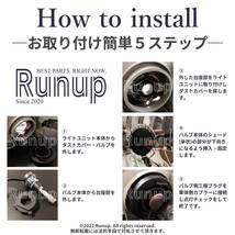 大人気 スズキ エブリィ エブリィワゴン DA17V DA17W DA64V DA64W エブリー LEDヘッドライト H4 Hi/Lo 車検対応 ホワイト 6000K 保証付き_画像4